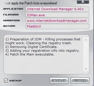 IDM Patch KeyGen 6.40.9 IDM注册机 永久免费版