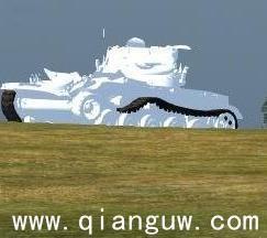 坦克世界白色坦克尸体插件