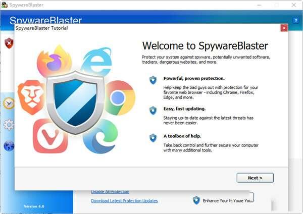 SpywareBlaster(反恶意软件解决方案) 6.0 官方电脑版