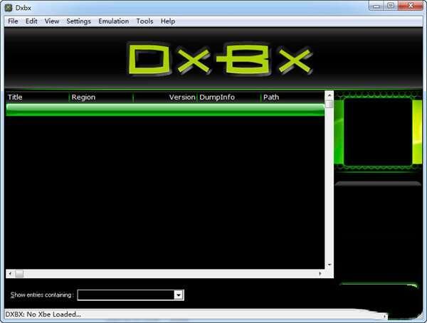 Dxbx(Xbox模拟器) 0.5 官方版