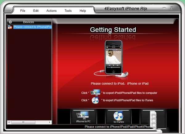 4Easysoft iPhone Rip(iphone文件传输软件) 3.1.38 官方版 4Easysoft iPhone Rip(iphone文件传输软件) 3.1.38 官方版