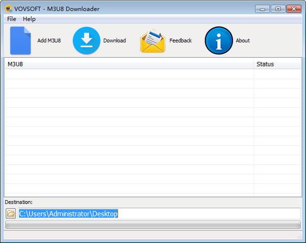 Vovsoft M3U8 Downloader(M3U8下载器)绿色版 2.1 电脑免费版