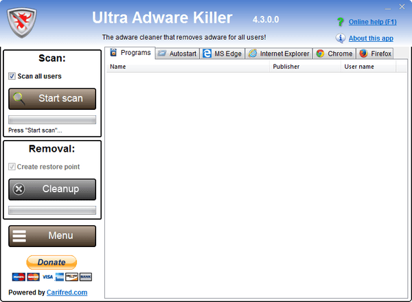 Ultra Adware Killer(超级广告软件杀手) 10.5.1.0 官方免费版
