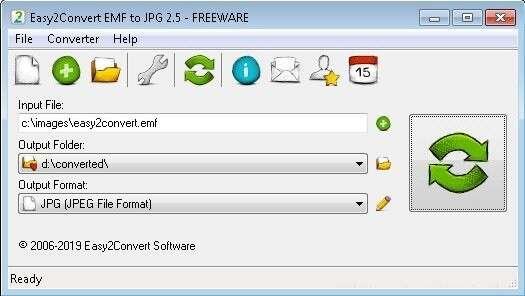 Easy2Convert EMF to JPG(EMF转JPG转换器) 2.8 官方版