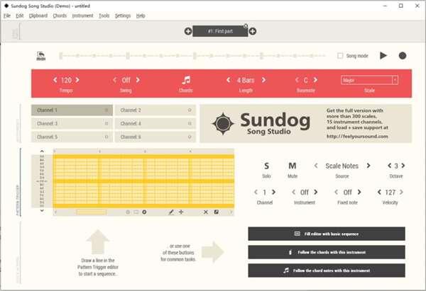 FeelYourSound Sundog编曲灵感软件 3.9.0 专业版