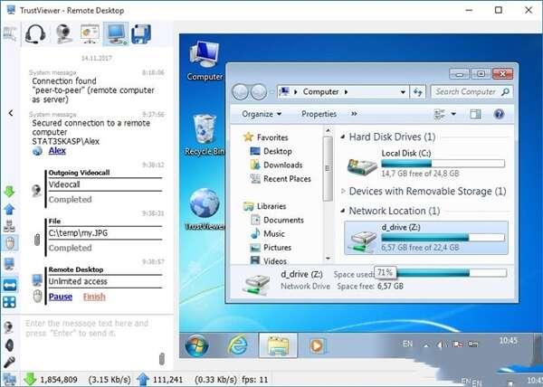 TrustViewer远程协助电脑最新版 2.9.0.4203 免费单文件版