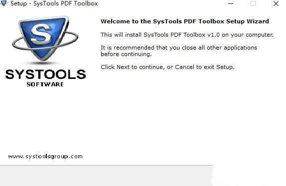  SysTools PDF Toolbox(PDF文件处理）官方版 1.0 最新绿色免费版