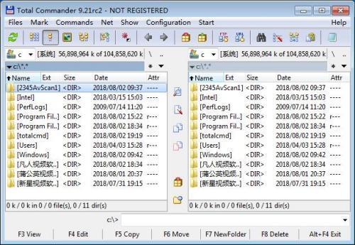 Total Commander（文件管理器）电脑版 9.52 中文绿色版