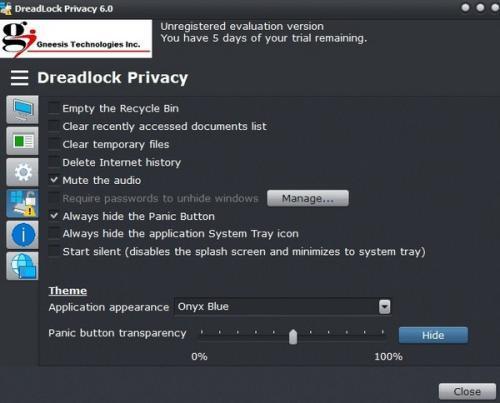 Dreadlock Privacy(窗口隐藏关闭软件)官方最新版 6.0免费电脑版