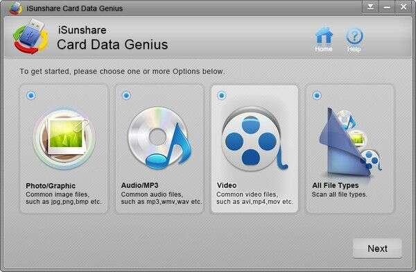 iSunshare Card Data Genius(card数据恢复工具)最新版 2.1.2.0官方版