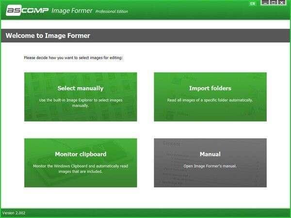 ASCOMP Image Former(图片处理软件)最新版 2.002免费版